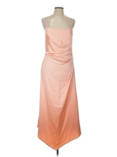 Pre-owned Significant Other Cocktail Dress In Orange