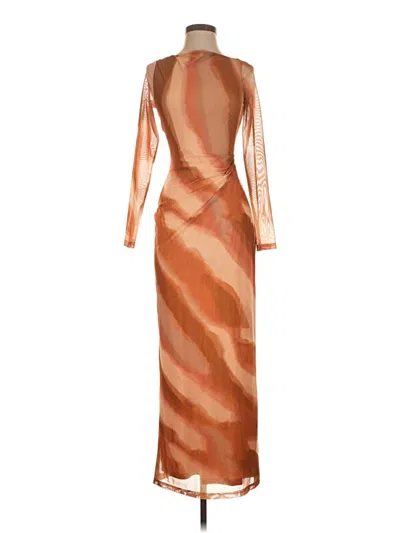 Pre-owned Significant Other Cocktail Dress In Orange