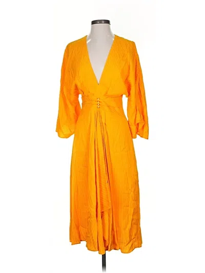 Significant Other Cocktail Dress In Yellow