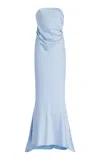 Significant Other Coralie Strapless Dress In Blue