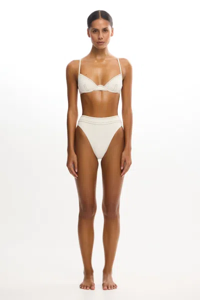 Significant Other Corinne Balconette Top In White