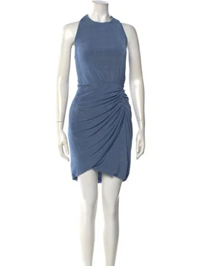 Pre-owned Significant Other Crew Neck Knee-length Dress W/ Tags In Blue
