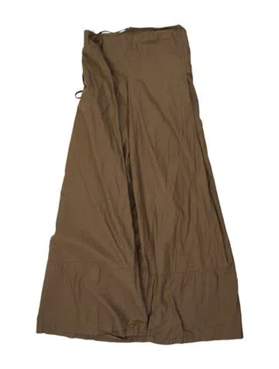 Pre-owned Significant Other Crew Neck Mini Dress In Brown