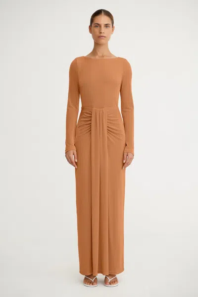 Significant Other Dakota Maxi Dress In Brown