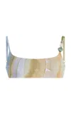Significant Other Dana Bandeau Bikini Top In Multi