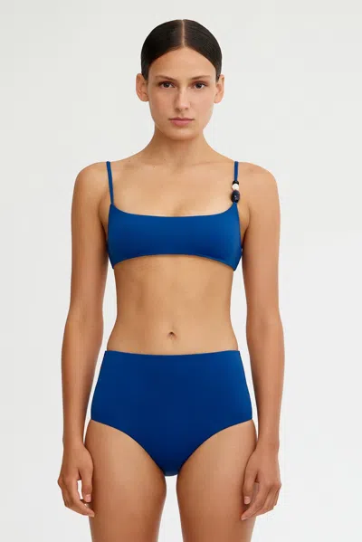 Significant Other Dana Shaped Bandeau In Blue