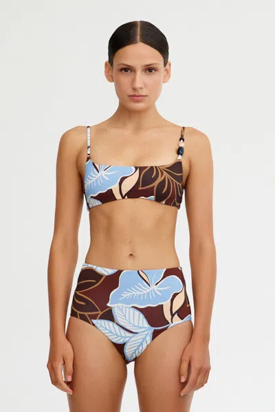 Significant Other Dana Shaped Bandeau In Brown