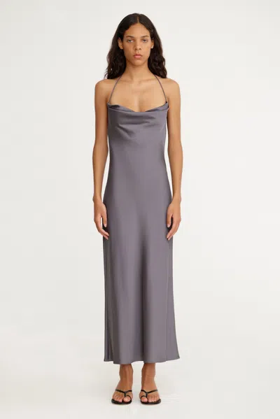Significant Other Danika Cowl Dress In Gray