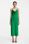 Significant Other Danika Cowl Dress In Green