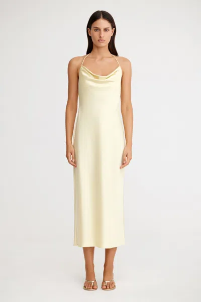 Significant Other Danika Cowl Dress In Neutral