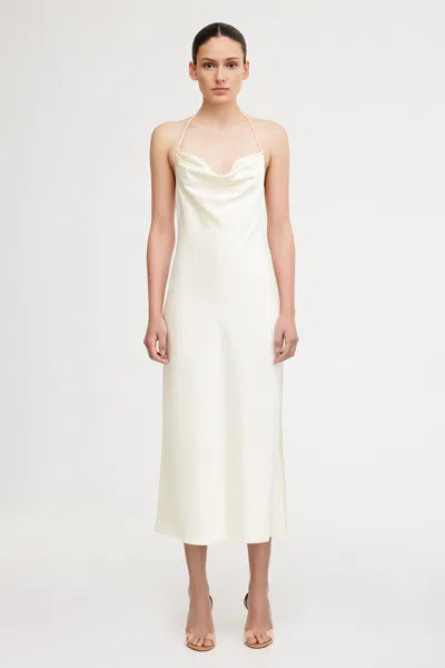 Significant Other Danika Cowl Dress In White
