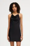 Significant Other Danika Halter Dress In Black