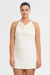 Significant Other Danika Halter Dress In White