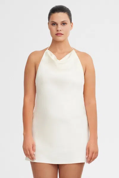 Significant Other Danika Halter Dress In White