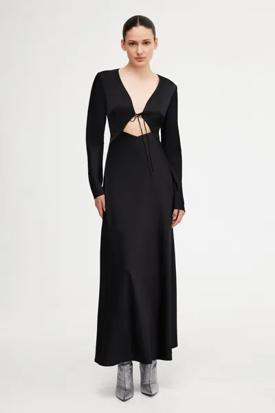 Significant Other Danika Long Sleeve Dress In Black