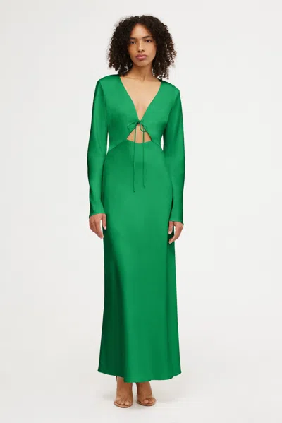 Significant Other Danika Long Sleeve Dress In Green