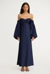 Significant Other Danika Off Shoulder Dress In Blue