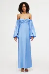 Significant Other Danika Off Shoulder Dress In Blue