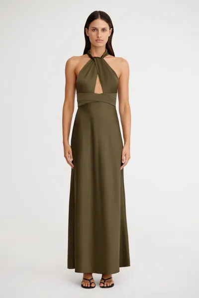 Significant Other Danika Sleeveless Dress In Green
