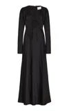 SIGNIFICANT OTHER DANIKA TIE-DETAILED CREPE MAXI DRESS