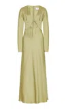 SIGNIFICANT OTHER DANIKA TIE-DETAILED CREPE MAXI DRESS