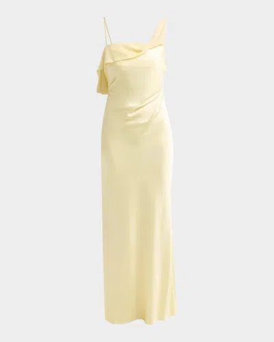 Significant Other Devlyn Asymmetric Maxi Dress In Multi