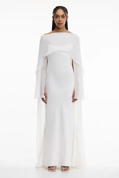Significant Other Devlyn Long Sleeve Gown In White