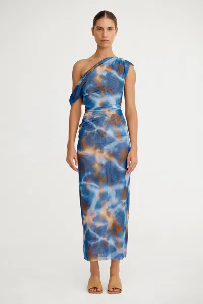 Significant Other Drew Midi Dress In Blue