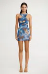 Significant Other Drew Mini Dress In Blue