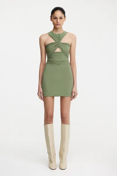 Significant Other Drew Mini Dress In Green