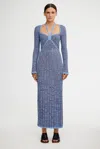 Significant Other Dua Maxi Dress In Blue