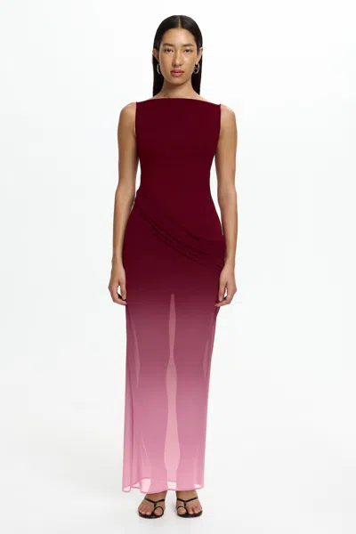 Significant Other Edda Maxi Dress In Red