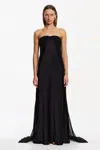 Significant Other Eevie Strapless Gown In Black