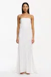 Significant Other Eevie Strapless Gown In White