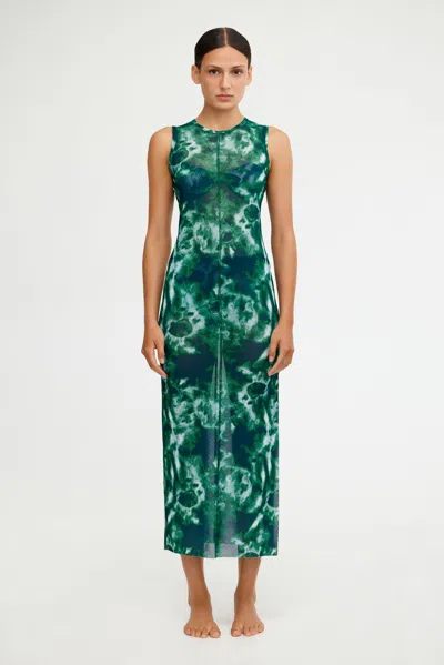 Significant Other Ember Midi Dress In Green