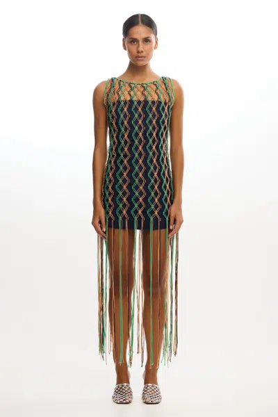 Significant Other Emelia Dress Swim Cover-up In Multi