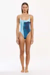 Significant Other Enid Maillot In Blue