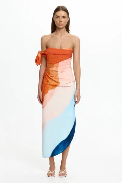 Significant Other Enya Maxi Dress In Multi