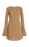 Significant Other Exclusie Oakleigh Cotton Mini Dress In Neutral