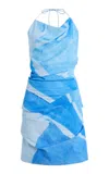 Significant Other Exclusive Emiko Mini Dress In Blue