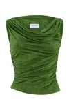Significant Other Acacia Top In Basil In Green