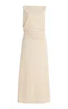 Significant Other Exclusive Shelby Ruched Jersey Maxi Dress