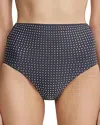 Significant Other Freja Embellished Bikini Bottom In Charcoal