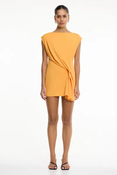 Significant Other Genesis Sleeveless Mini Dress In Orange