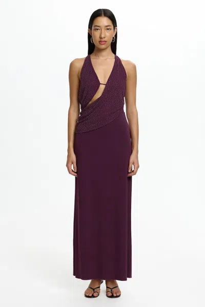 Significant Other Harriett Maxi Dress In Purple