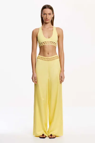 Significant Other Imali Pant In Yellow