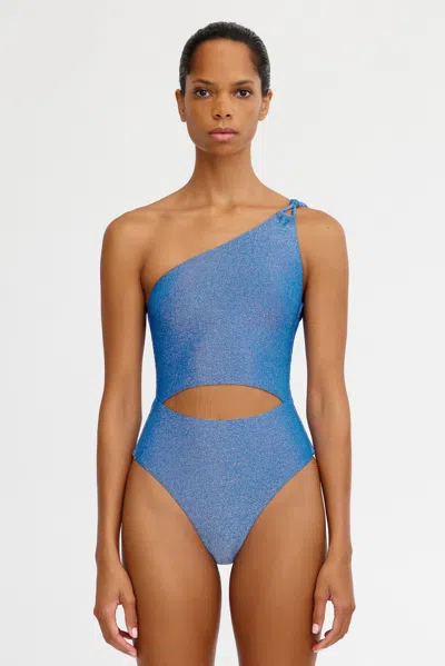 Significant Other Ines Maillot In Blue