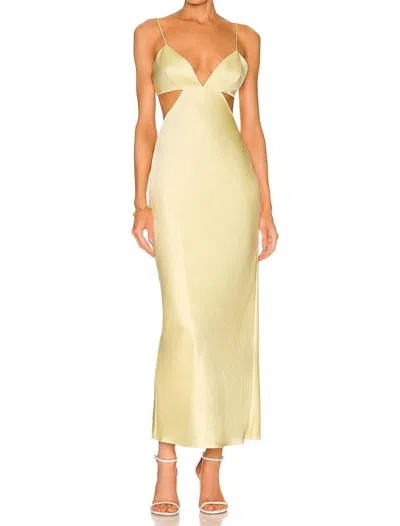 Significant Other Jacy Dress In Butter In Red