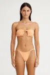 Significant Other Jasmin Tie Bikini Brief In Orange