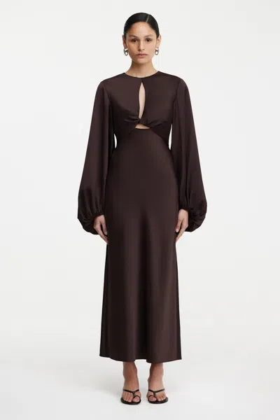 Significant Other Jasmine Dress In Brown